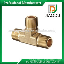 Brass Pipe Fitting Male 1/2" Tee